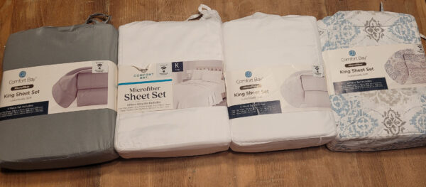 Surprise penny sheet sets